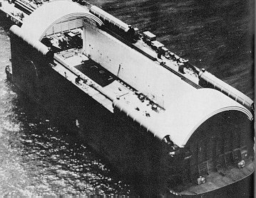 HMB-1 shortly after the recovery mission